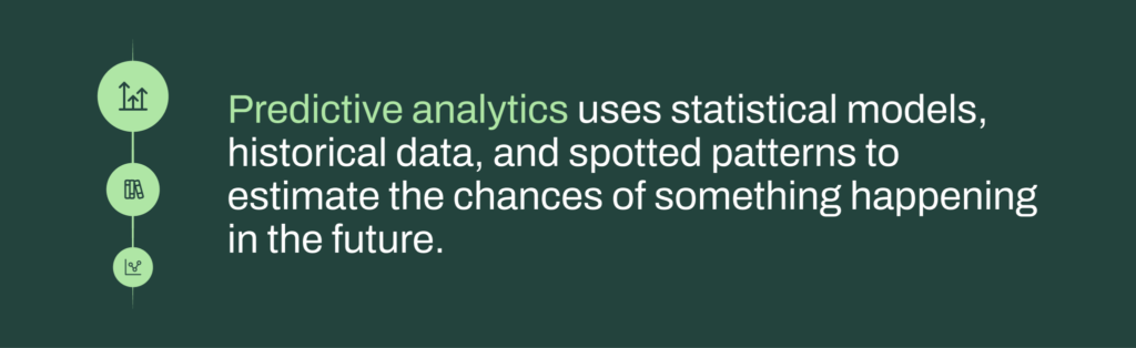 Predictive analytics definition